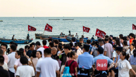 海口荣山寮上演渔家狂欢盛宴 海口荣山寮上演渔家狂欢盛宴