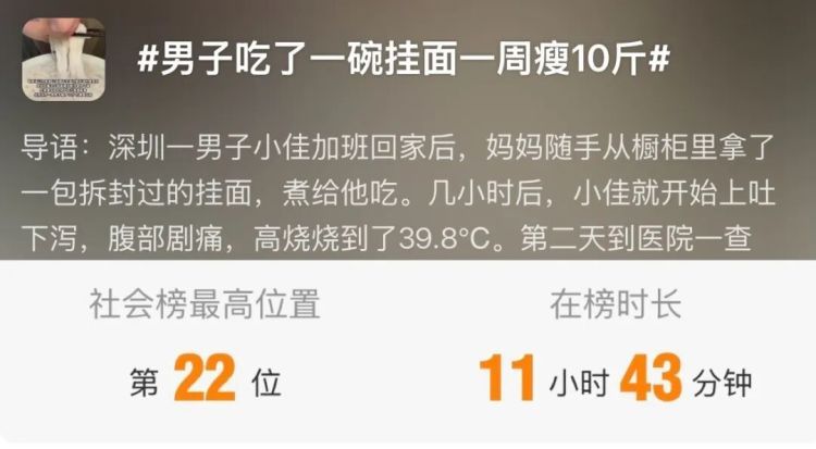 过期挂面究竟有多危险？男子误食险入ICU，医生提醒→