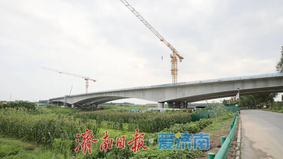 济南小清河特大桥合龙,通车后去临空经济区将缩短20分钟 济南小清河特大桥合龙,通车后去临空经济区将缩短20分钟