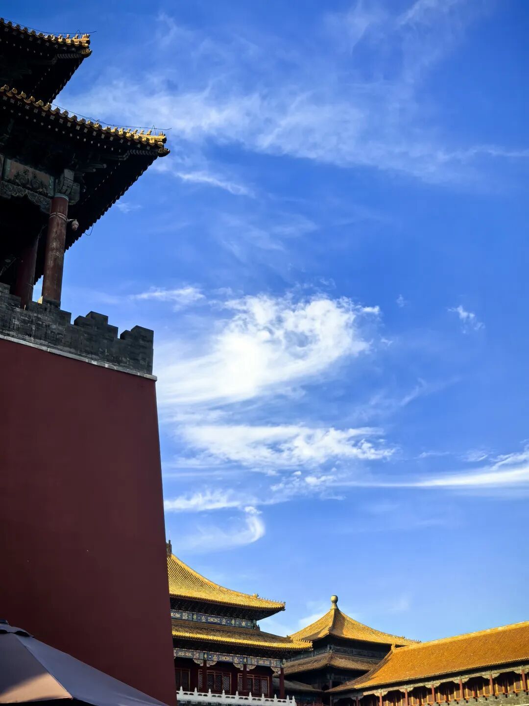 今天，被北京的蓝天狠狠治愈了——