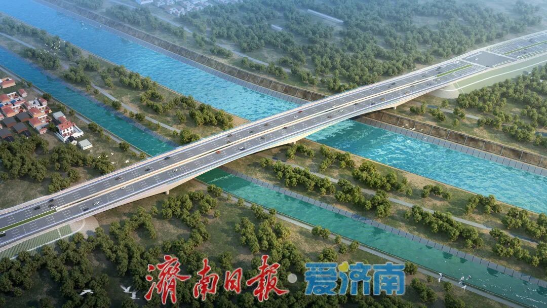济南小清河特大桥合龙,通车后去临空经济区将缩短20分钟 济南小清河特大桥合龙,通车后去临空经济区将缩短20分钟