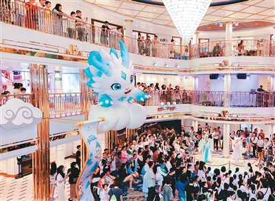 暑期，国产邮轮迎来全年客流高峰