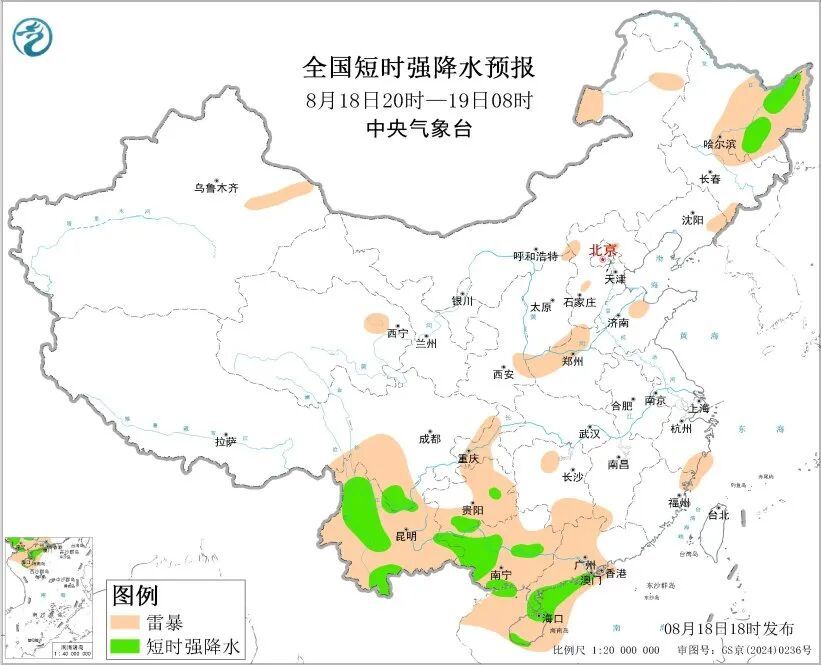 河南未来3天雨雨雨,郑州、安阳、濮阳等地有中雨,局部大雨并伴有短时强降水等强对流天气 河南未来3天雨雨雨,郑州、安阳、濮阳等地有中雨,局部大雨并伴有短时强降水等强对流天气