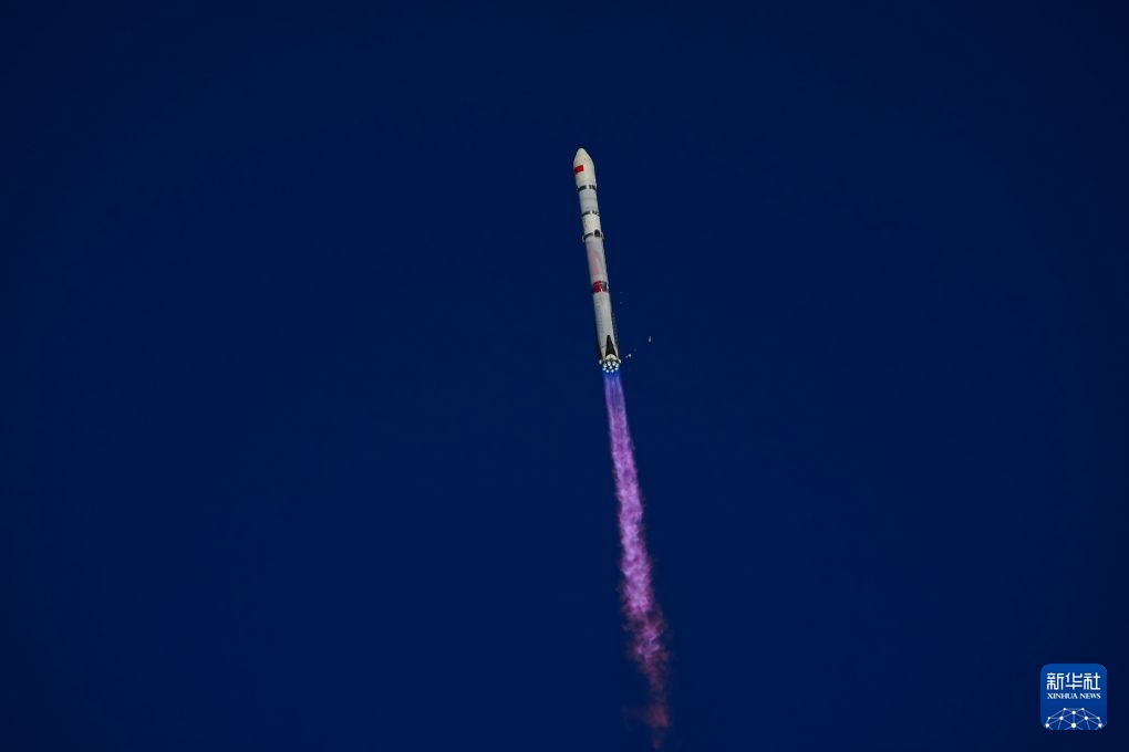 朱雀三号遥二运载火箭发射成功 一子级成功着陆预定位置 朱雀三号遥二运载火箭发射成功 一子级成功着陆预定位置