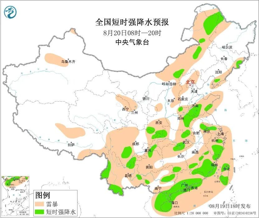 今晚到明晚,江苏将有短时强降水、雷暴大风或冰雹天气 今晚到明晚,江苏将有短时强降水、雷暴大风或冰雹天气