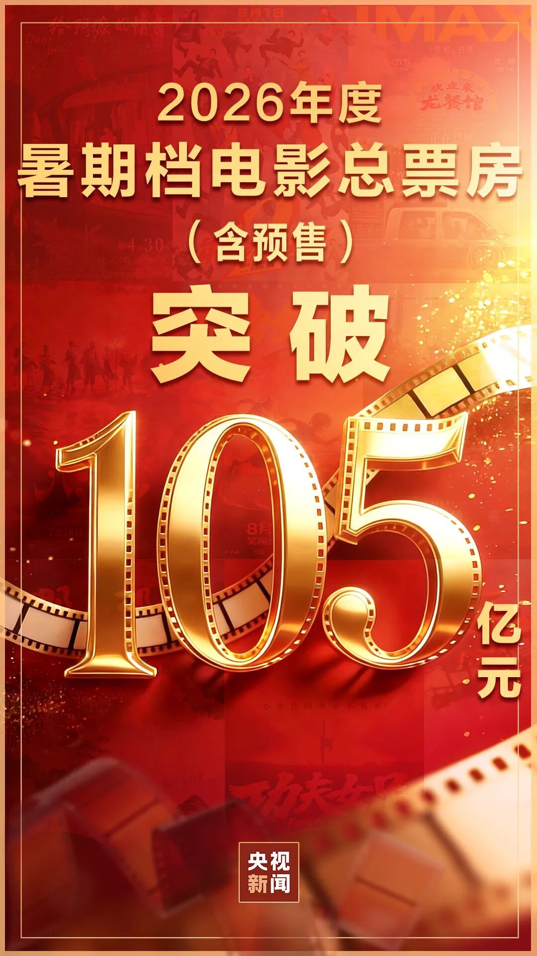 超105亿!多部新片登场! 超105亿!多部新片登场!