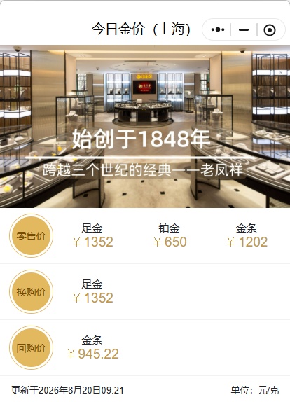 一觉醒来，金价冲破4500美元关口！金饰克价大涨46元！中国黄金协会发布严正声明→