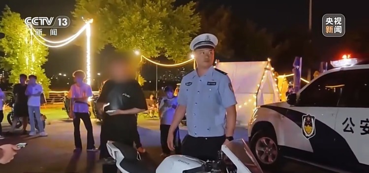 飙车炸街噪声扰民 广西柳州开出全国首张罚单