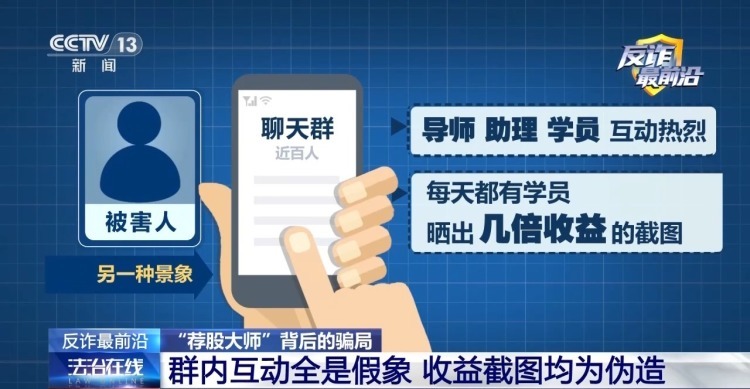 法治在线丨盯着大盘日更话术 警方揭开荐股类诈骗流程