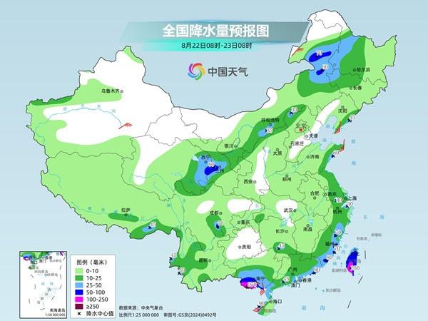 周末华南等地强降雨持续 中东部闷热范围扩大 周末华南等地强降雨持续 中东部闷热范围扩大