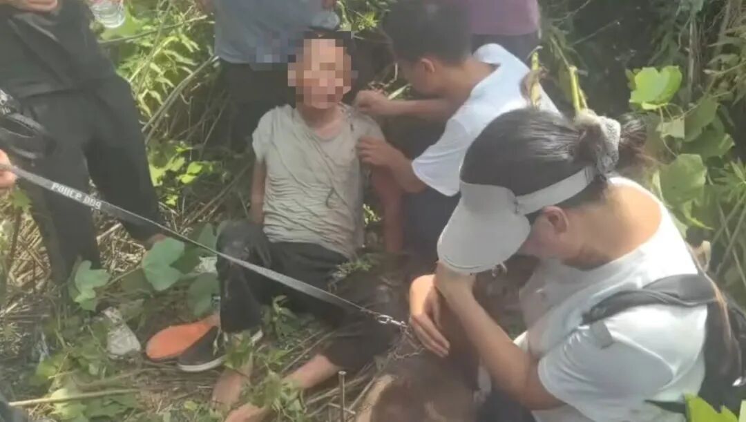 岳阳一警犬助力找到走失超40小时老人,家属抱住它泪崩,回应:已奖励加餐 岳阳一警犬助力找到走失超40小时老人,家属抱住它泪崩,回应:已奖励加餐