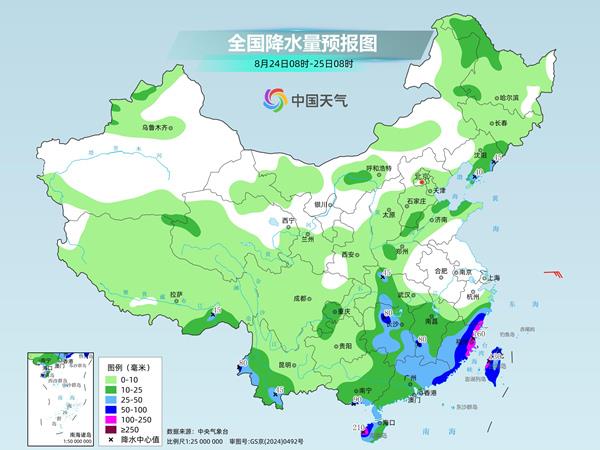 未来三天南方沿海雨势强劲 中东部闷热天气将持续 未来三天南方沿海雨势强劲 中东部闷热天气将持续
