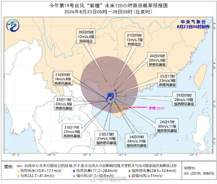 台风“简拉维”或于明天减弱消散 广西台湾局地或现特大暴雨 台风“简拉维”或于明天减弱消散 广西台湾局地或现特大暴雨