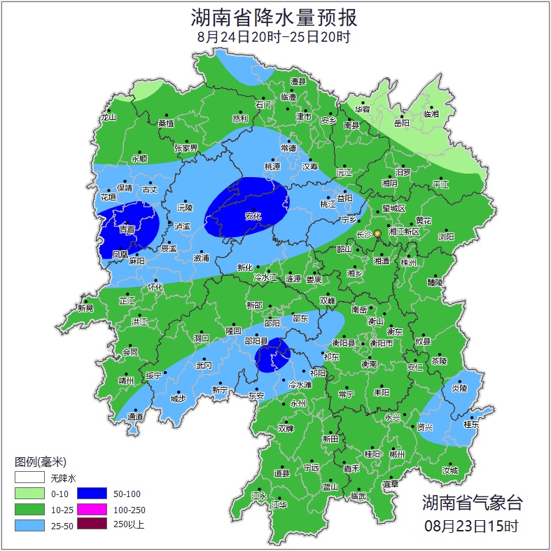 未来三天湖南雨水纷扰,局地暴雨,并伴有7~9级雷雨大风 未来三天湖南雨水纷扰,局地暴雨,并伴有7~9级雷雨大风