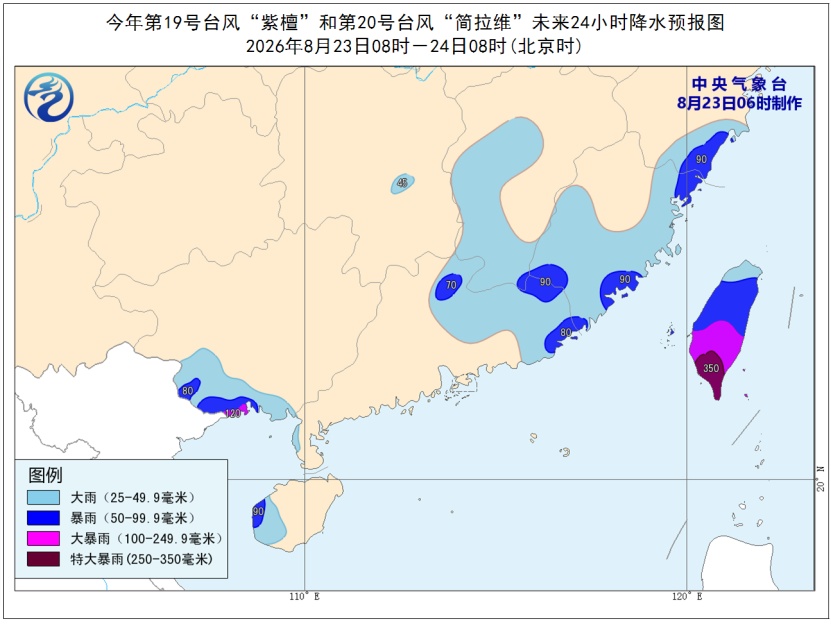 三大台风同闹海，最新路径公布！今明两天，日照、潍坊、烟台等多地有雷雨