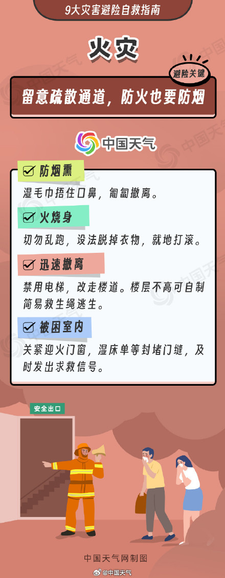 掌握9大灾害避险自救指南 关键时刻能救命 掌握9大灾害避险自救指南 关键时刻能救命