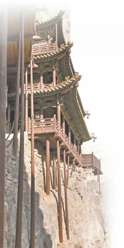 惊艳!悬空寺何以天下巨观 惊艳!悬空寺何以天下巨观