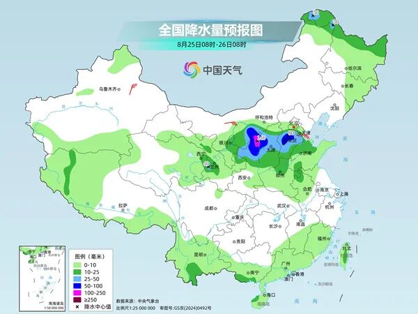 阵雨、雷阵雨，河南中西部有中雨、局部大雨并伴有短时强降水，高温仍在30℃＋，闷热感持续，注意防暑除湿