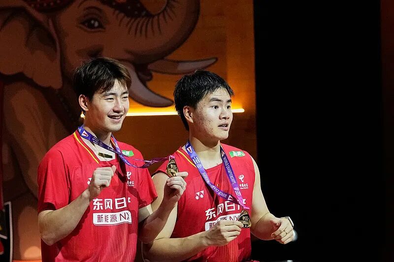“梁王组合”羽毛球世锦赛男双夺冠，他们开始真正挑起了国羽男双的“大梁”