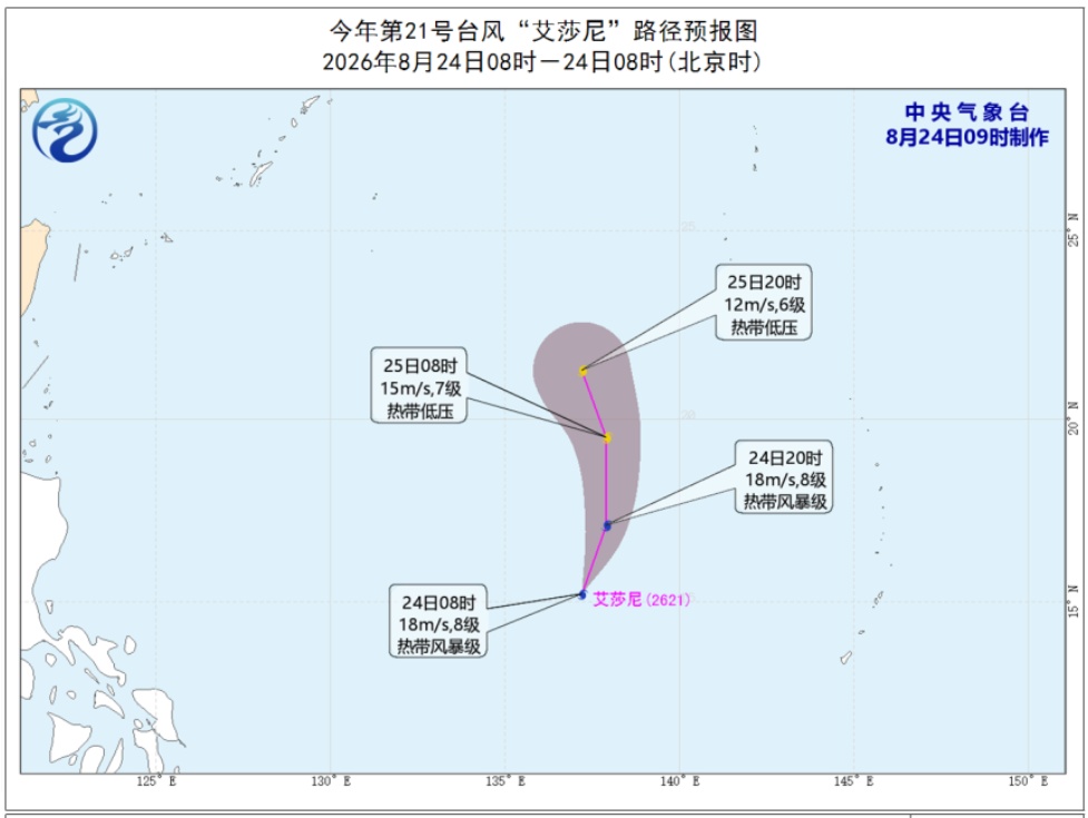 台风“艾莎尼”生成!“简拉维”或于今天下午登陆!全省海洋渔船25日18时前进港避风 台风“艾莎尼”生成!“简拉维”或于今天下午登陆!全省海洋渔船25日18时前进港避风