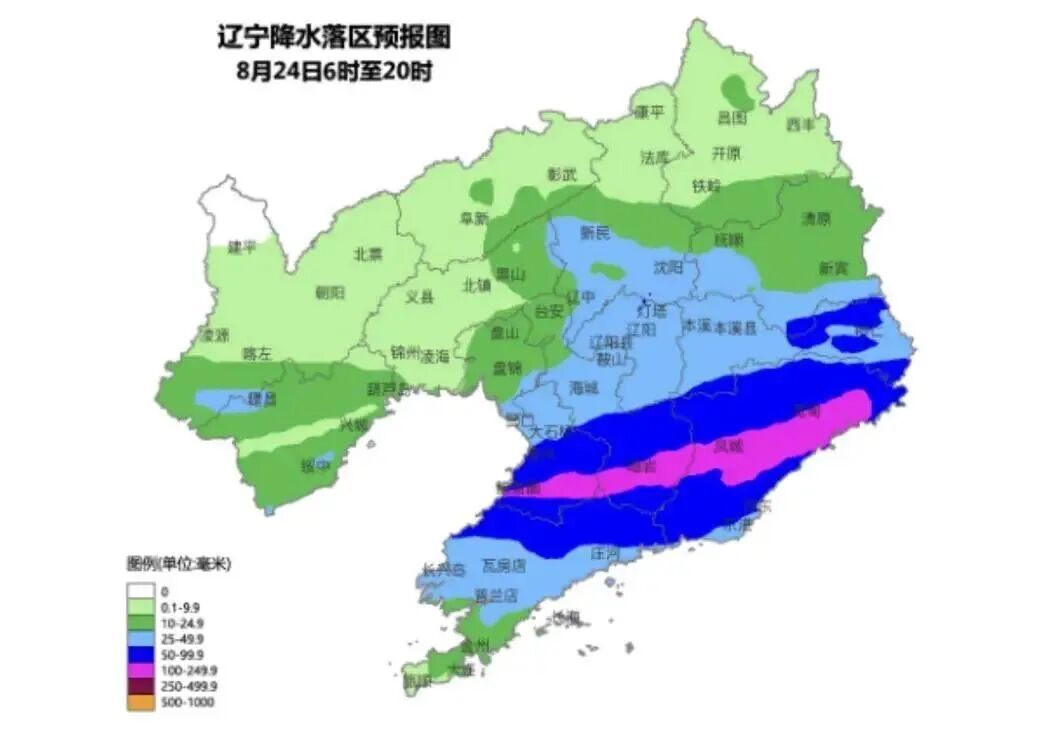 降雨进入最强时段!辽宁继续发布暴雨、强对流预警 降雨进入最强时段!辽宁继续发布暴雨、强对流预警