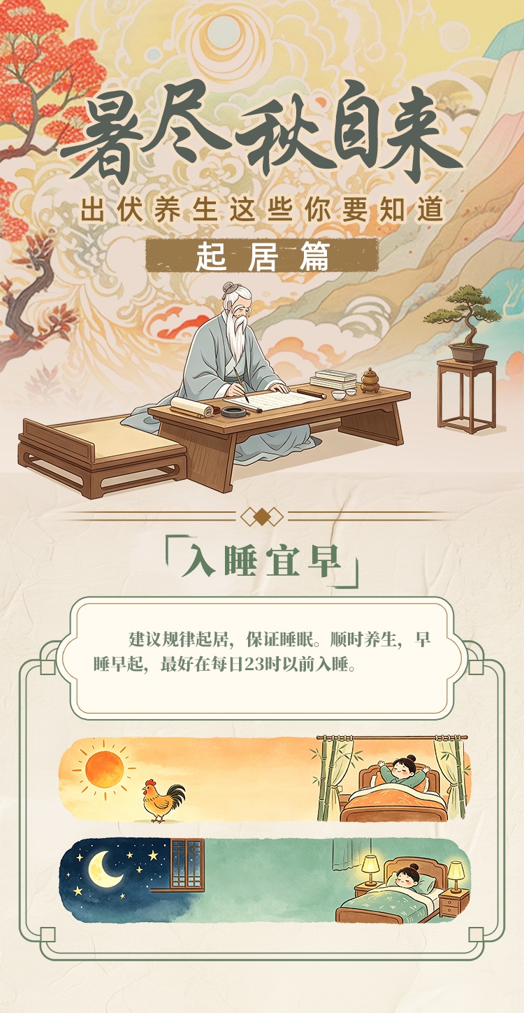 暑尽秋自来,出伏养生这些你要知道→ 暑尽秋自来,出伏养生这些你要知道→
