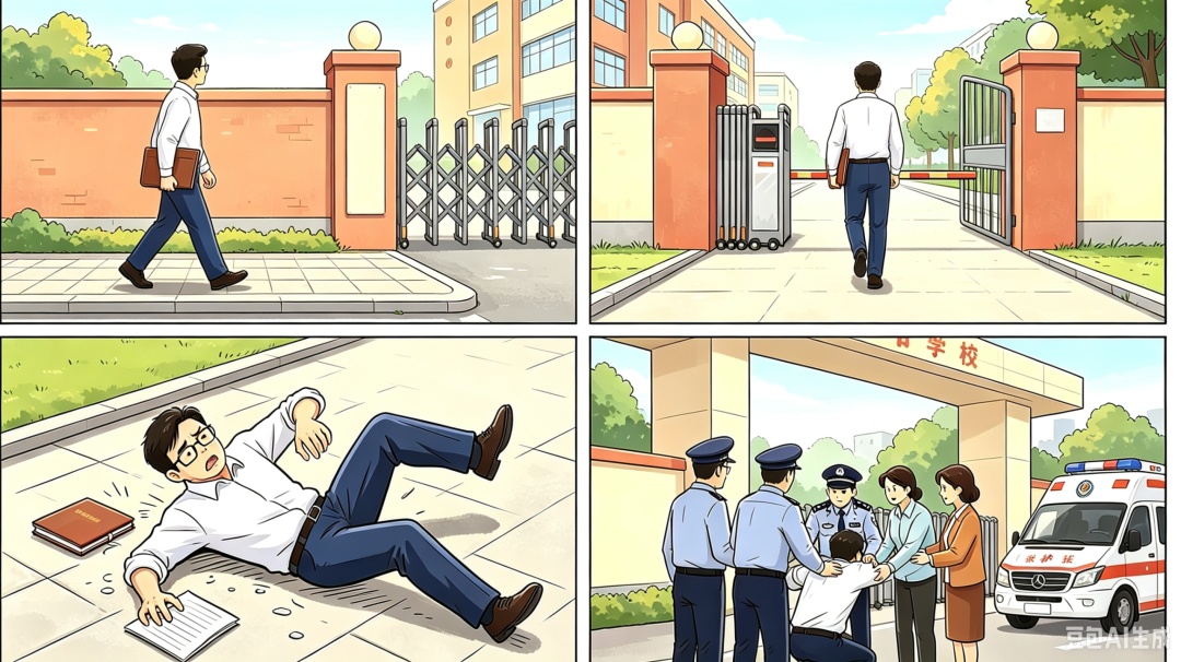 上班前在单位门外摔伤,是工伤吗?法院判决来了! 上班前在单位门外摔伤,是工伤吗?法院判决来了!