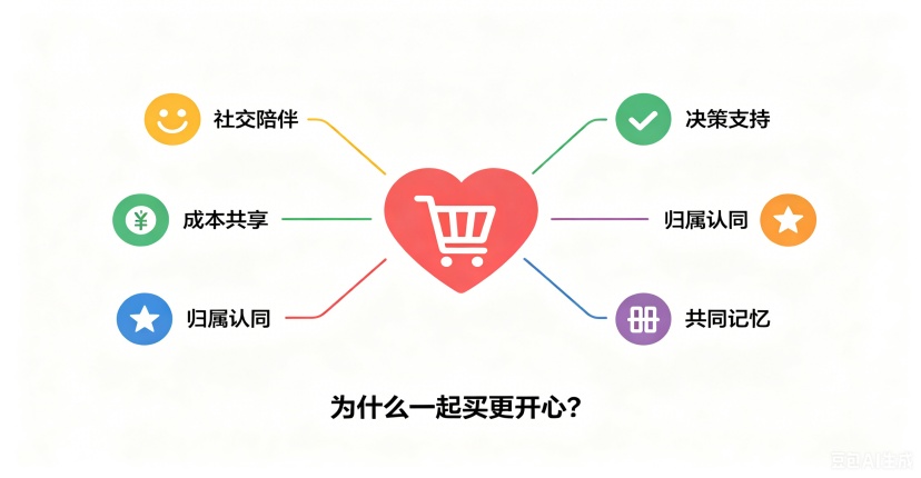 知享工坊｜社交消费：为什么“和朋友一起买”更开心？