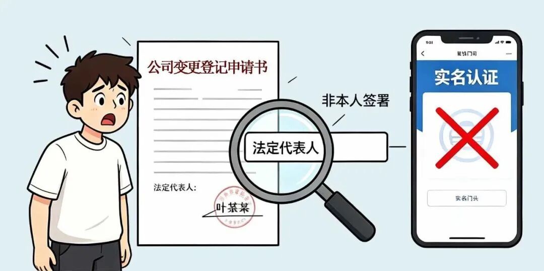 刷脸办实习证，实习生莫名成公司“老板”？法院判决撤销冒名登记