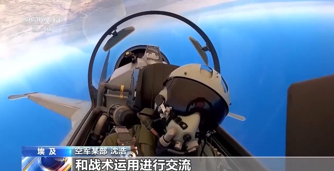 异型机1对1对抗空战 直击中埃空军联合训练现场 异型机1对1对抗空战 直击中埃空军联合训练现场