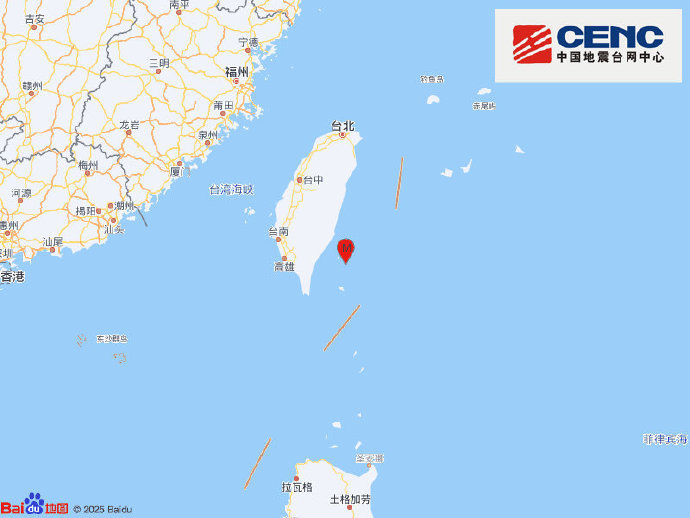 台湾台东县海域发生5.5级地震 台湾台东县海域发生5.5级地震