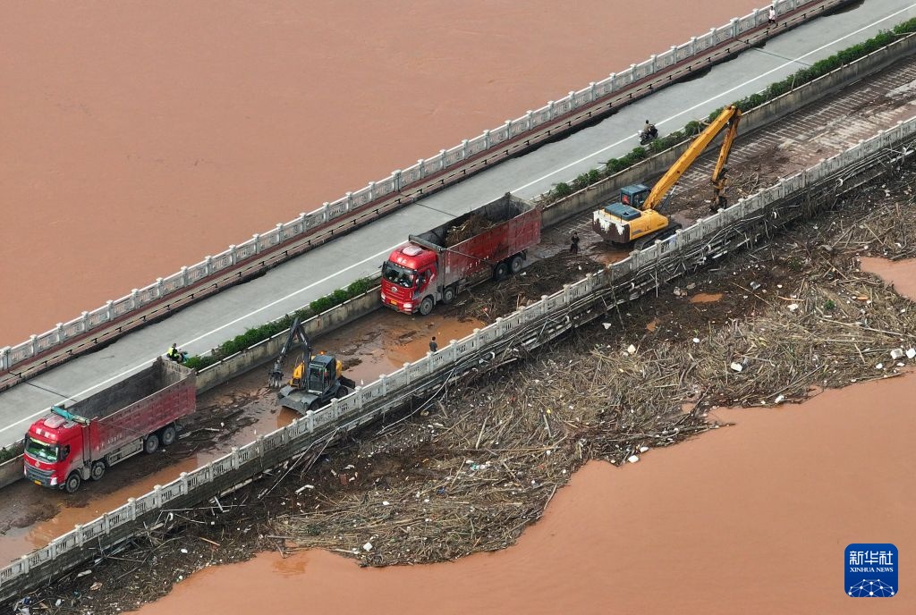 广西宁明:全力除险清障 广西宁明:全力除险清障