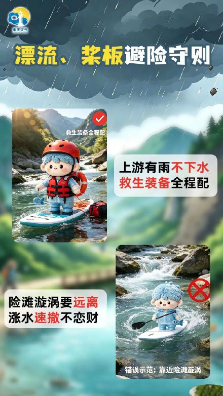 景区遇暴雨如何保命