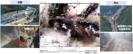 西藏泥石流系尼泊尔高山冰崩引发 西藏泥石流系尼泊尔高山冰崩引发