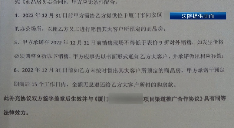 承诺“卖不掉全退”?有人花389万元囤房,结果房没卖掉,开发商拒绝退款!法院判了→ 承诺“卖不掉全退”?有人花389万元囤房,结果房没卖掉,开发商拒绝退款!法院判了→