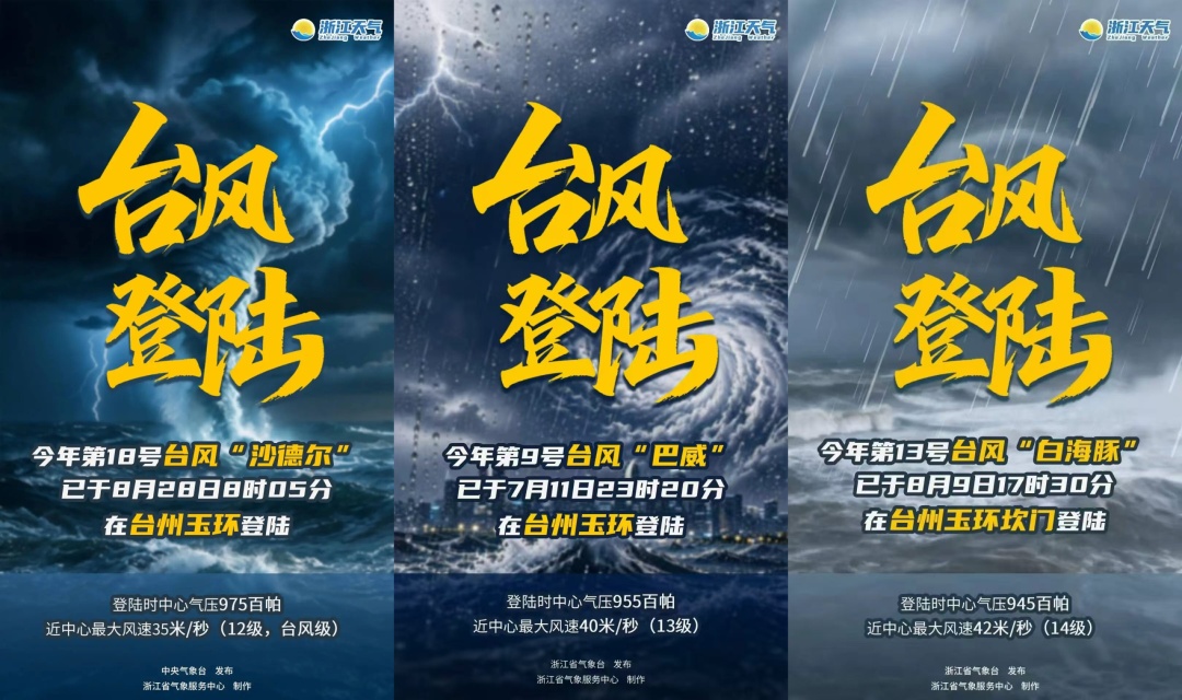50天内三个台风登陆浙江玉环！为何今年台风频频“锁定”浙江？