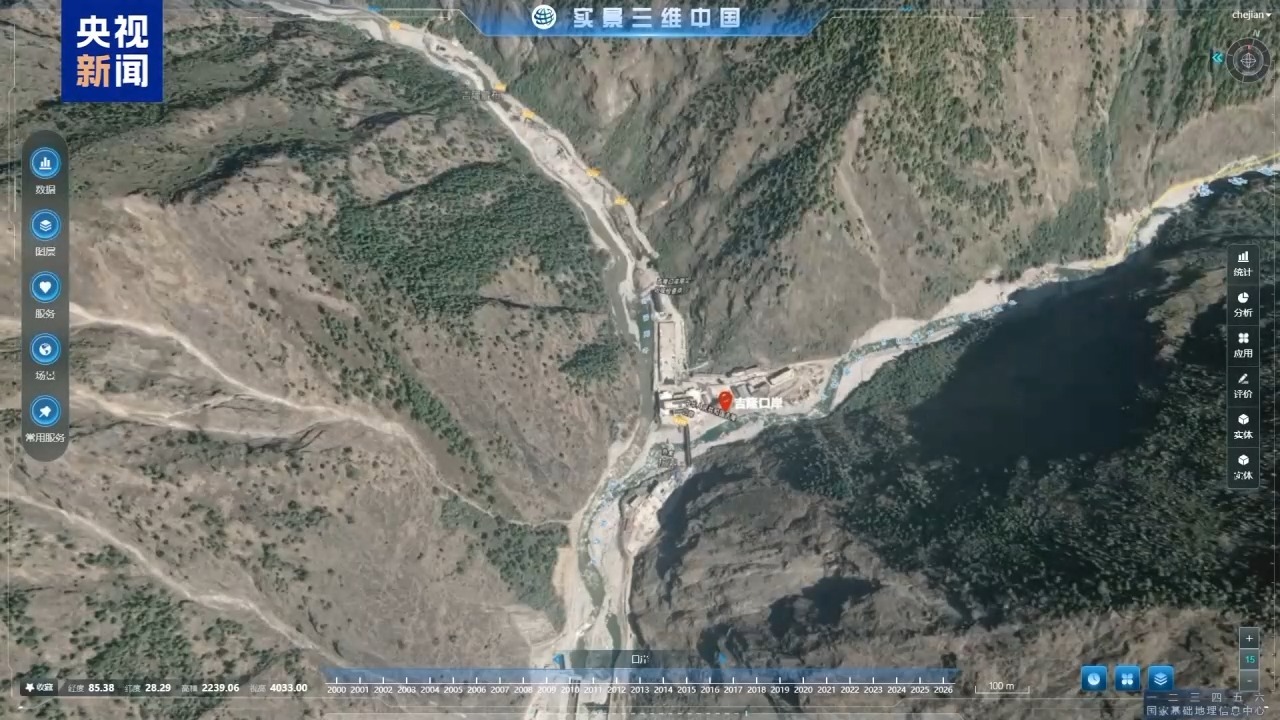 西藏吉隆泥石流灾害三维影像图首次公布 专家详解灾害成因 西藏吉隆泥石流灾害三维影像图首次公布 专家详解灾害成因