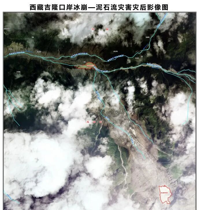 吉隆口岸受灾前后“天空视角”对比图发布:泥石流冲击范围内的原有建筑基本已被夷为平地,基础设施损毁特别严重 吉隆口岸受灾前后“天空视角”对比图发布:泥石流冲击范围内的原有建筑基本已被夷为平地,基础设施损毁特别严重