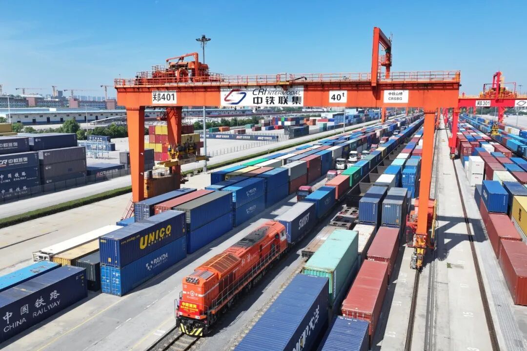 这趟跨国快速班列,成功发车! 这趟跨国快速班列,成功发车!