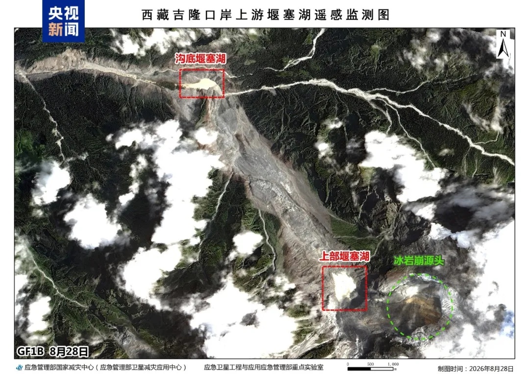 吉隆口岸大楼只剩钢筋骨架，泥石流俯冲速度相当于动车