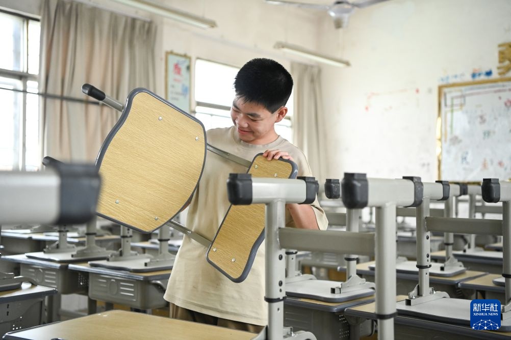 广西横州洪涝灾害受灾学校如期开学 广西横州洪涝灾害受灾学校如期开学