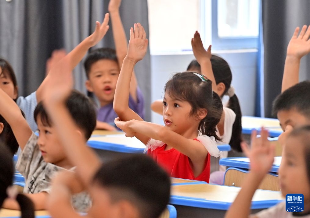 广西横州洪涝灾害受灾学校如期开学 广西横州洪涝灾害受灾学校如期开学