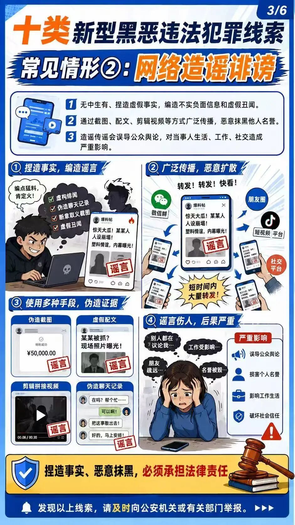 什么是网络暴力？一组图带你读懂这类新型黑恶犯罪