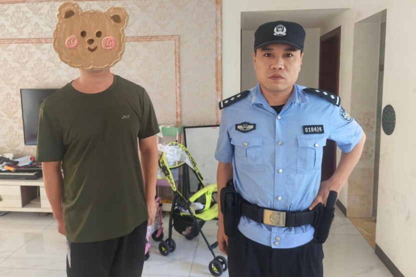 民警一把抢过手机！104万保住了
