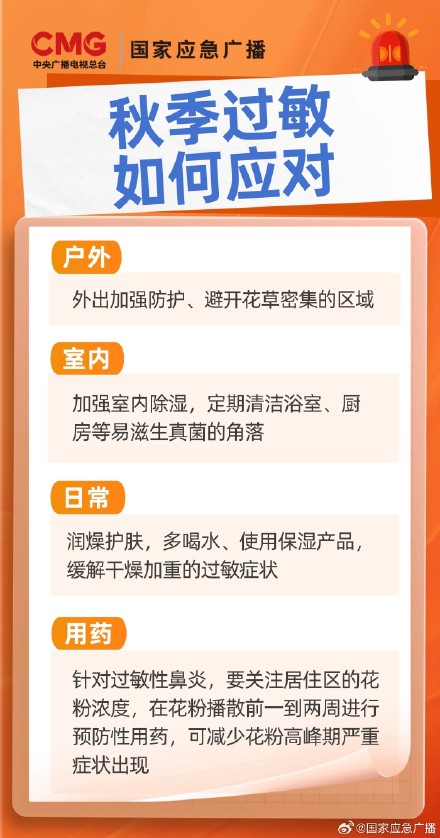 别硬扛!别把秋季过敏当成换季感冒 别硬扛!别把秋季过敏当成换季感冒