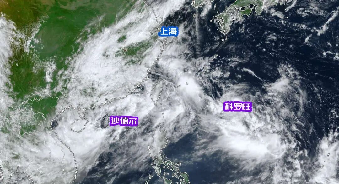 “沙德尔”复活、“科罗旺”生成，影响上海吗？