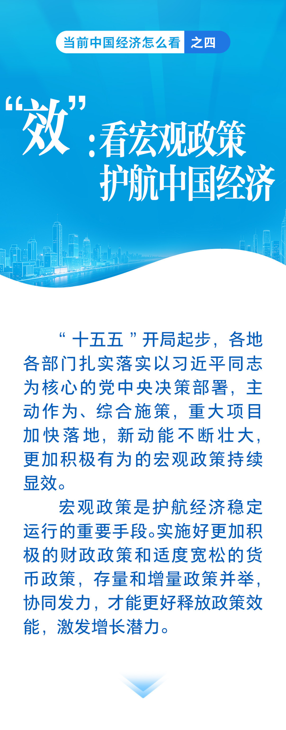当前中国经济怎么看｜“效”：看宏观政策护航中国经济