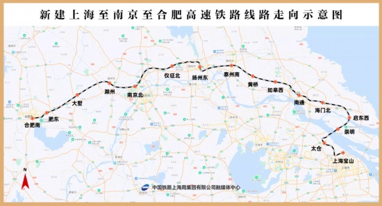 双线并进！沪宁合高铁今起铺轨，通甬高铁跨阳澄湖开启架梁