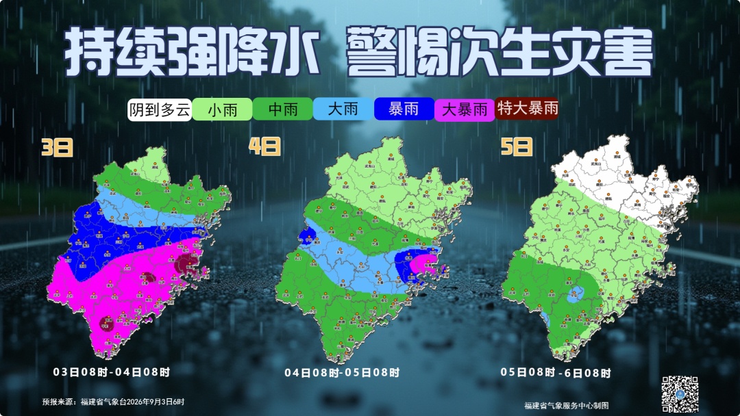 关窗!关窗!福建暴雨还在继续…… 关窗!关窗!福建暴雨还在继续……