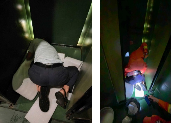 深圳男子手卡厕所,消防快速救援 深圳男子手卡厕所,消防快速救援